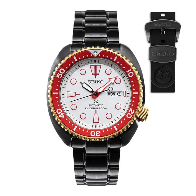 Seiko Prospex Turtle SRPJ52K1 Indonesian Limited Edition 500pcs with Extra Rubber Strap