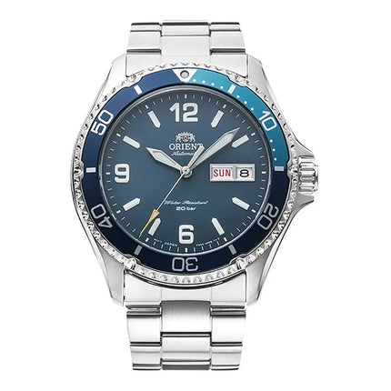 Orient Sports RA-AA0818L Automatic Blue Dial Stainless Steel Strap