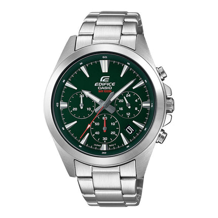 Casio Edifice EFV-630D-3AVUDF Chronograph Green Dial Stainless Steel Band