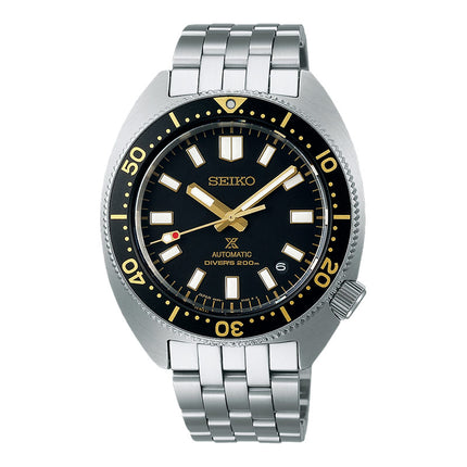 Seiko Prospex SPB315J1 Heritage Re-Interpretation Slim Willard Black Dial Stainless Steel Strap