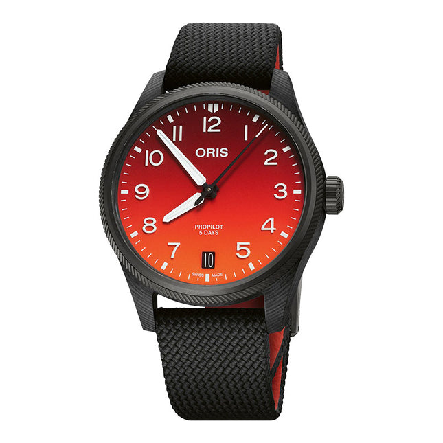 Oris ProPilot 01-400-7784-8786-SET Coulson Gradient Dial Black Fabric Strap Limited Edition