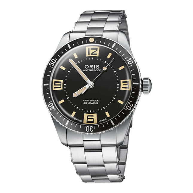 Oris Divers 01-733-7772-4034-Set Sixty-Five 60th Anniversary Edition Stainless Steel Strap