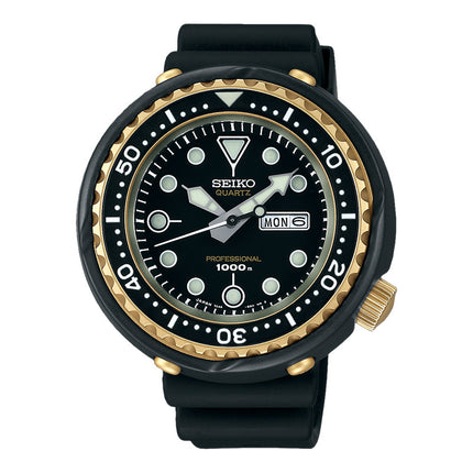 Seiko Prospex S23626J1 Golden Tuna Sea Baselworld 2018 Black Rubber Strap Limited Edition