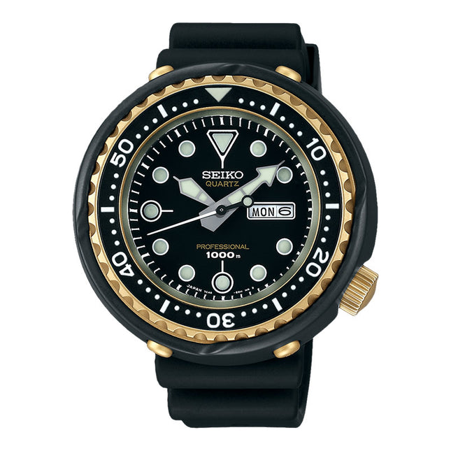 Seiko Prospex S23626J1 Golden Tuna Sea Baselworld 2018 Black Rubber Strap Limited Edition