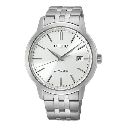 Seiko Classic SRPH85K1 Discover More Automatic Silver Dial Stainless Steel Strap