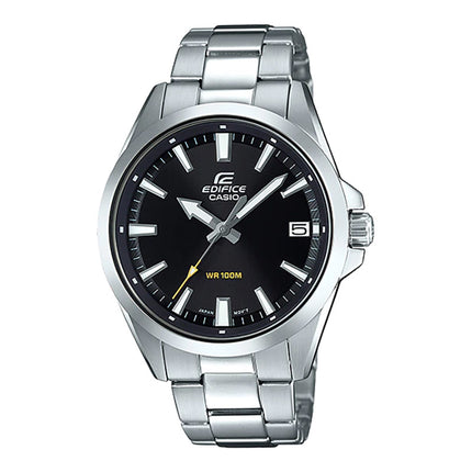 Casio Edifice EFV-100D-1AVUDF Men Black Dial Stainless Steel Band