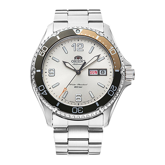 Orient Sports RA-AA0821S Automatic Mako III Silver Dial Stainless Steel Strap 
