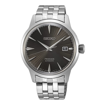 Seiko Presage SRPE17J1 Espresso Martini Automatic Gray Dial Stainless Steel Strap