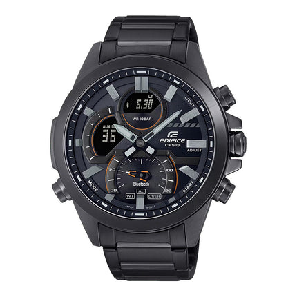 Casio Edifice ECB-30DC-1ADF Smartphone Link Model Digital Analog Dial Black Stainless Steel Band