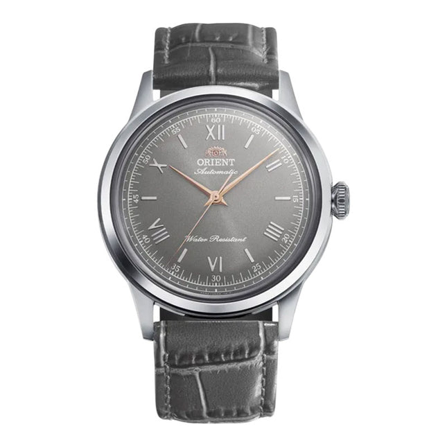 Orient Classic RA-BB0006N Bambino Automatic Grey Dial Grey Leather Strap Limited Edition