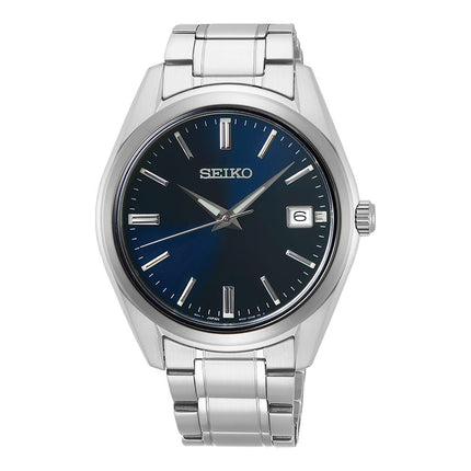 Seiko Classic SUR309P1 Man Blue Dial Stainless Steel Strap