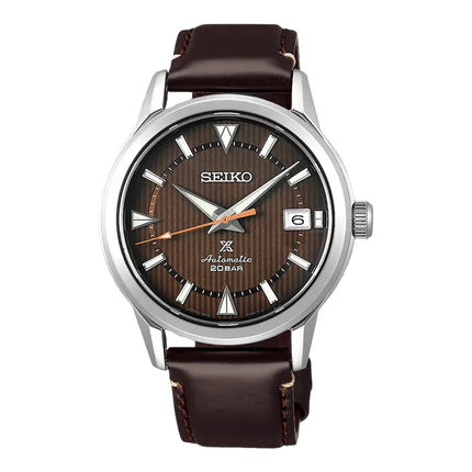 Seiko Prospex SPB251J1 The 1959 Alpinist Modern Re-Interpretation Brown Dial Brown Leather Strap