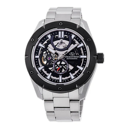 Orient Star Sport RE-AV0A01B Avant Garde Men Skeleton Dial Stainless Steel Strap