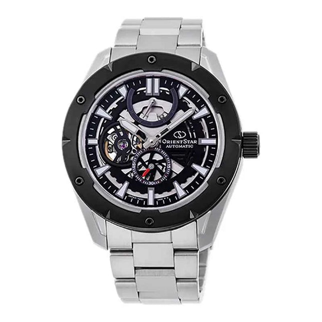 Orient Star Sport RE-AV0A01B Avant Garde Men Skeleton Dial Stainless Steel Strap