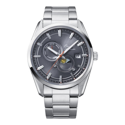 Orient Contemporary RA-AK0311N 75th Anniversary Stretto Sun and Moon Metal Strap Limited Edition