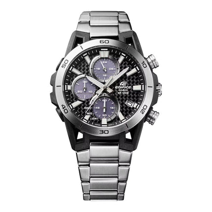 Casio Edifice EQS-960D-1AVUDF Sospensione Black Carbon Fiber Dial Stainless Steel Band