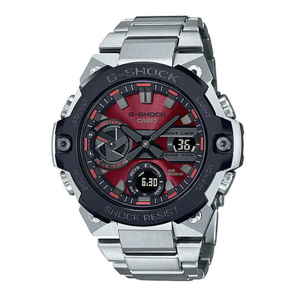 Casio G-Shock G-Steel GST-B400AD-1A4DR Tough Solar Digital Analog Dial Stainless Steel Band