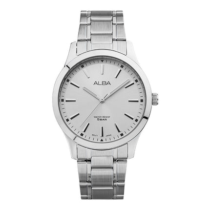Alba Prestige ARX017X1 Men Silver Dial Stainless Steel Strap