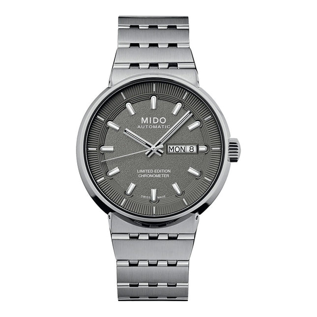 MIDO All Dial M8340.4.B3.11 20Th Anniversary Anthracite Dial Stainless Steel Strap LIMITED EDITION
