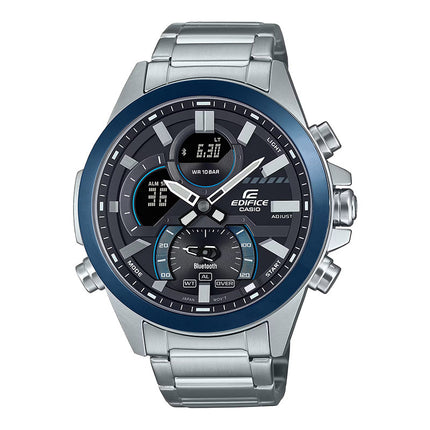 Casio Edifice ECB-30DB-1ADF Smartphone Link Model Digital Analog Dial Stainless Steel Band