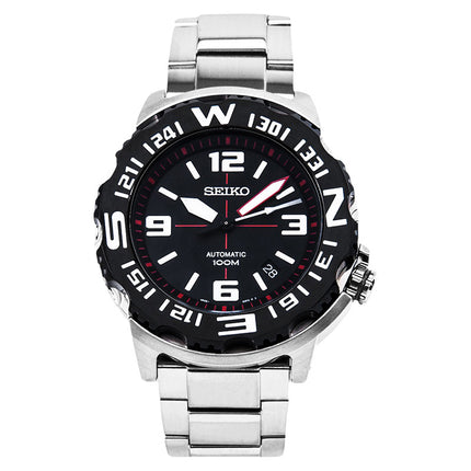 Seiko Automatic SRP445K1 Superior Black Dial Stainless Steel Strap