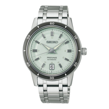Seiko Presage SRPL71J1 Style60s Ice Green Dial Stainless Steel Strap