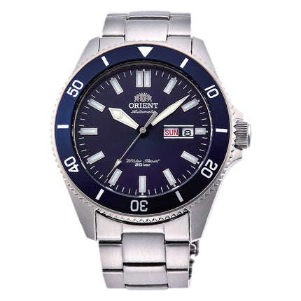 Orient Sports RA-AA0009L Kanno Automatic Divers Blue Dial Stainless Steel Strap