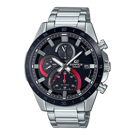 Casio Edifice EFR-571DB-1A1VUDF Chronograph Black Dial Stainless Steel Band