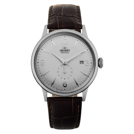 Orient Classic RA-AP0002S Bambino Small Seconds Automatic White Dial Brown Leather Strap