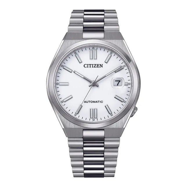 Citizen Mechanical NJ0150-81A Tsuyosa Automatic Men White Dial Stainless Steel Strap