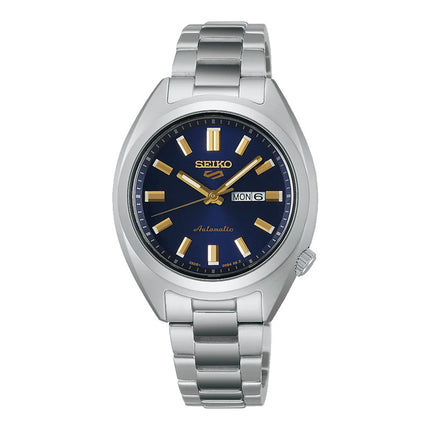 Seiko 5 Sport SRE021K1 Hebitama SNXS Series Ladies Denim Blue Dial Stainless Steel Strap