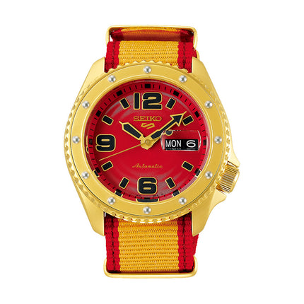 Seiko 5 Sports SRPF24K1 Street Fighter Zangief Iron Cyclone Dual Tone Nylon Strap Limited Edition