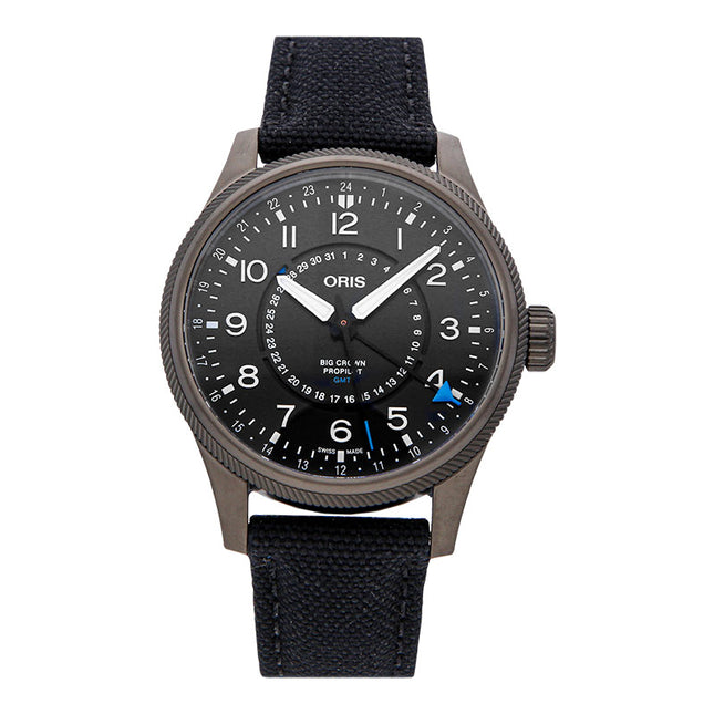 Oris ProPilot 01-798-7768-4284-SET 57TH Reno Air Races Black Dial Textile Strap LIMITED EDITION 