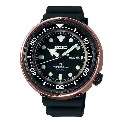 Seiko Prospex S23627J1 Tuna Sea Baselworld 2018 Black Dial Black Rubber Strap Limited Edition