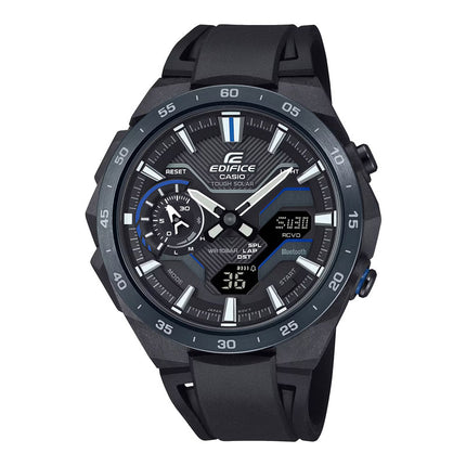 Casio Edifice ECB-2200PB-1ADF Men Windflow Digital Analog Black Dial Black Resin Band