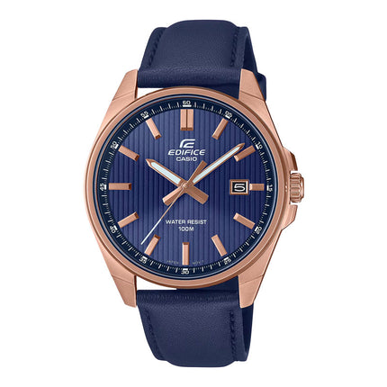 Casio Edifice EFV-150CL-2AVUDF Blue Dial Blue Leather Band