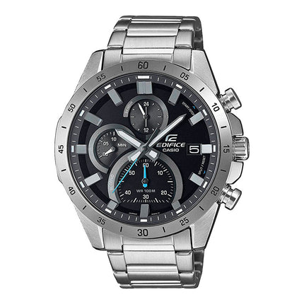 Casio Edifice EFR-571D-1AVUDF Chronograph Black Dial Stainless Steel Strap