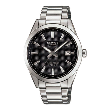 Casio Edifice EFV-160D-1AVDF Black Dial Stainless Steel Band