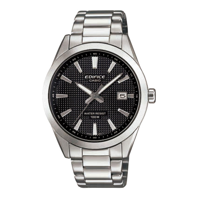 Casio Edifice EFV-160D-1AVDF Black Dial Stainless Steel Band