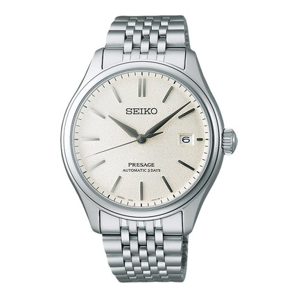 Seiko Presage SPB463J1 Automatic Classic Series Shiroiro White Dial Stainless Steel Strap