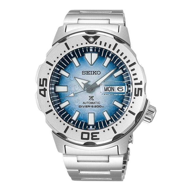 Seiko Prospex SRPG57K1 Save The Ocean Penguin Monster Automatic St. Steel Strap Special Edition
