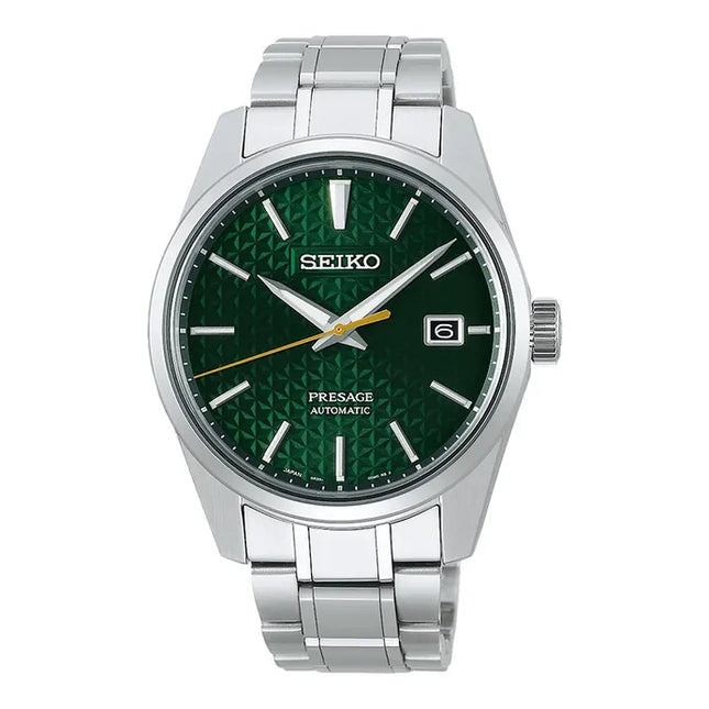 Seiko Presage SPB169J1 Sharp Edged Tokiwa Evergreen Trees Stainless Steel Strap