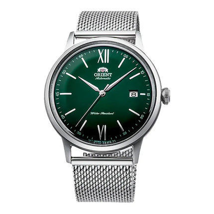 Orient Classic RA-AC0018E Bambino Men Green Dial Mesh Strap