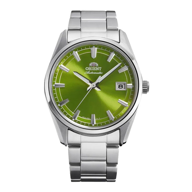 Orient Contemporary RA-AC0R05E Stretto Date Green Dial Stainless Steel Strap Limited Edition