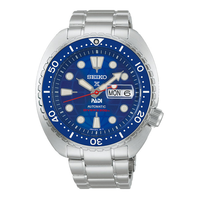 Seiko Prospex HBB002K1 Diver’s Watch PADI 60th Anniversary King Turtle Striking Blue Limited Edition