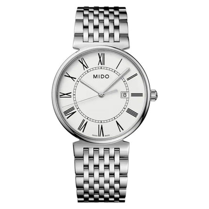 MIDO Dorada M033.410.11.013.00 Men Silver Dial Stainless Steel Strap
