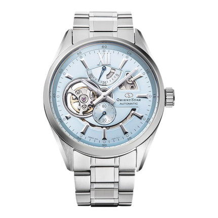 Orient Star Contemporary RK-AV0127L Moving Blue Sky Blue Dial St. Steel Strap Limited Edition (JDM)