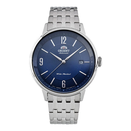 Orient Contemporary RA-AC0J09L Automatic Men Dark Blue Dial Metal Strap