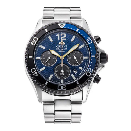 Orient Sports RA-TX0208L 20th Anniversary Diver Mako Solar Chronograph Batman Limited Edition