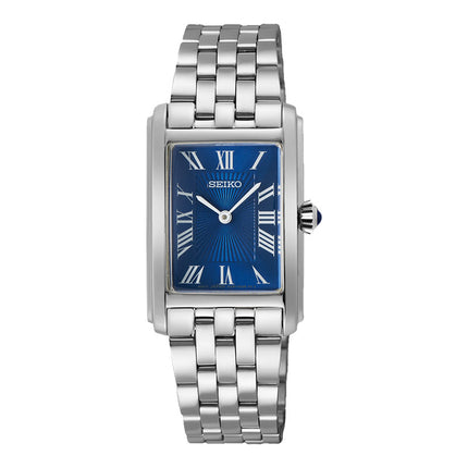 Seiko Ladies SWR085P1 Discover More Blue Dial Stainless Steel Strap
